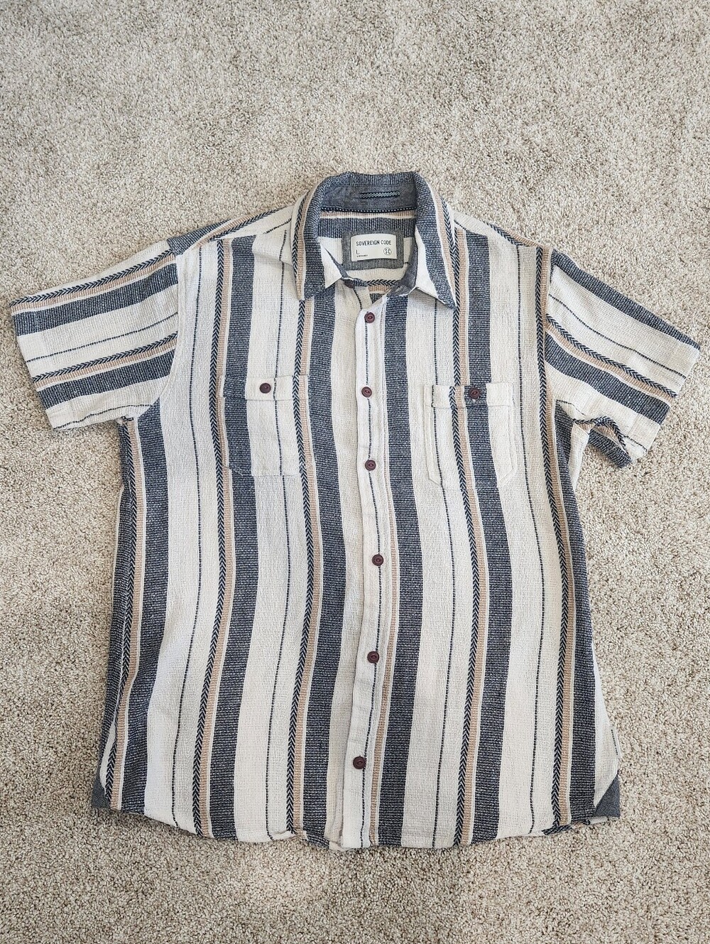 Sovereign Code Button Up Shirt
